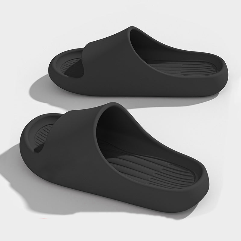 Mens Oversized Slippers - Ultra-Comfort Pillow Sole, Quik-Dry Eva, Odor-Eliminating - Versatile Beach to Home, Non-Slip Sandals