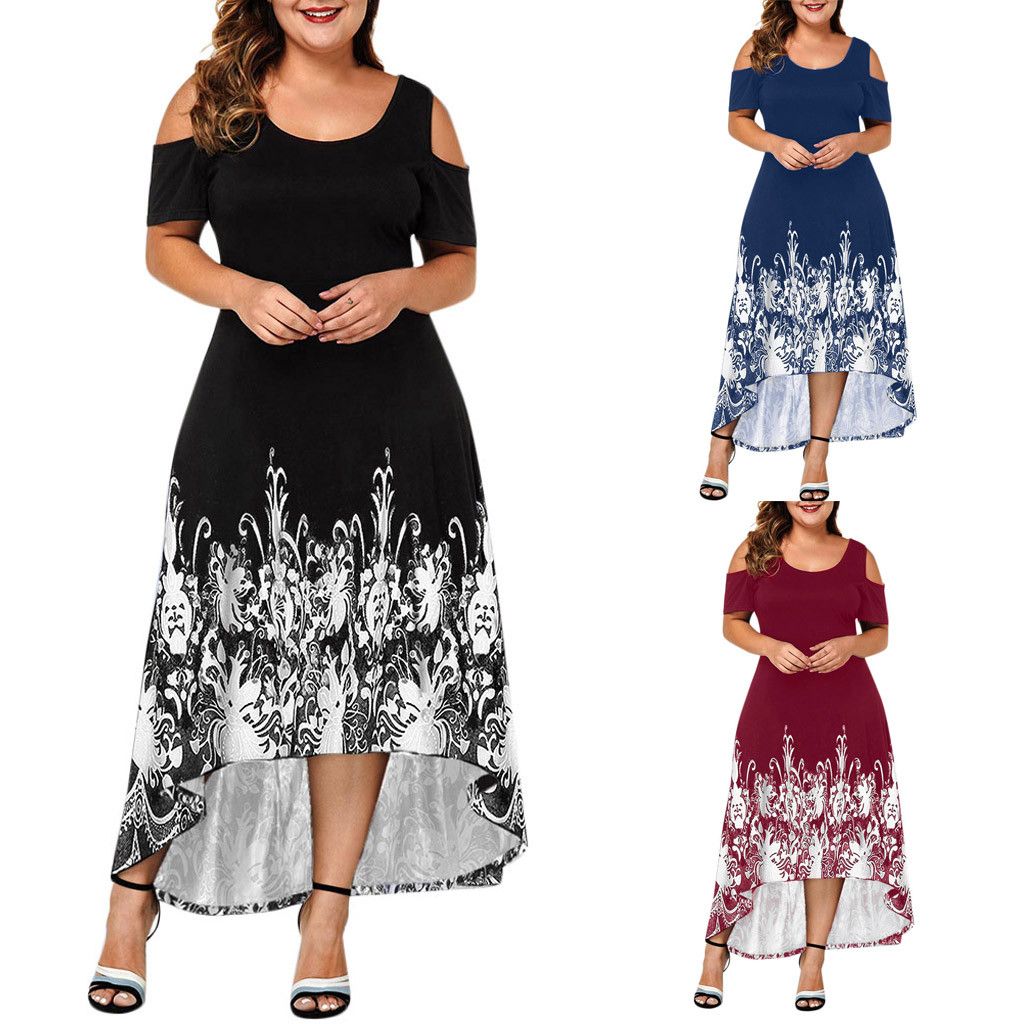 Sexy Evening Party Summer Plus Size Maxi Dress Women XL Short Mega Mart Center Sexy Evening Party Summer Plus Size Maxi Dress Women XL Short Mega Mart Center