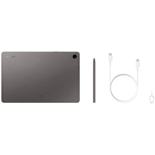 Samsung Galaxy Tab S9 FE Wi-Fi 10.9” 128GB Android Tablet, IP68 Water- and Dust-Resistant, Long Battery Life, Powerful Processor, S Pen, 8MP Camera, Lightweight Design, US Version, 2023, Gray
