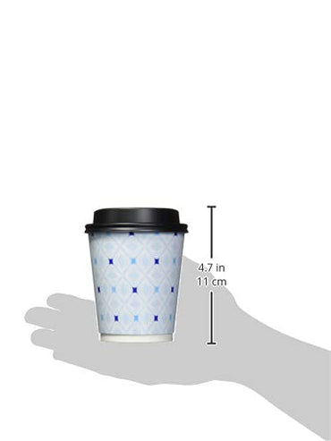 Hefty Disposable Hot Cups with Lids, 12 Ounce, 20 Count (Pack of 4), 80 Total