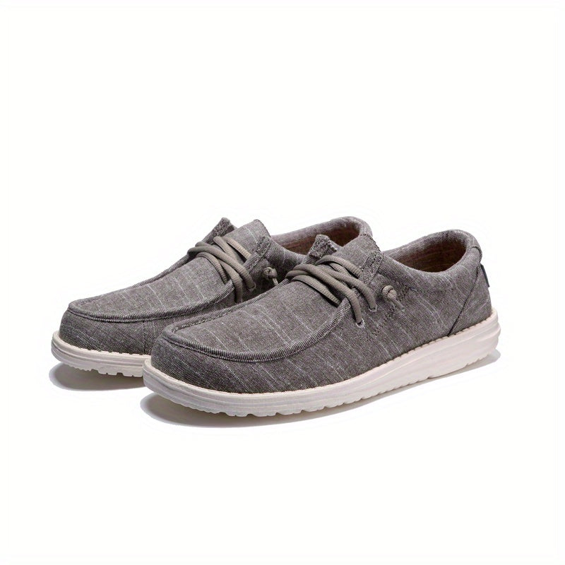 Mens Denim Loafers - Ultra-Breathable, Super Casual Slip-On Shoes for Walking, Comfortable Sneakers for Daily Wear and Outdoor Activities