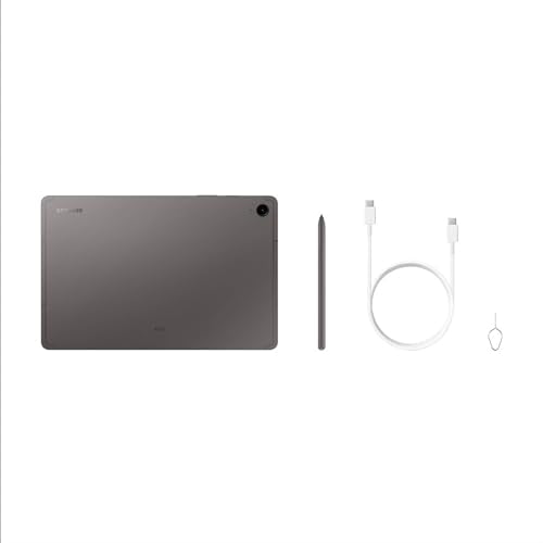Samsung Galaxy Tab S9 FE Wi-Fi 10.9” 256GB Android Tablet, IP68 Water- and Dust-Resistant, Long Battery Life, Powerful Processor, S Pen, 8MP Camera, Lightweight Design, US Version, 2023, Gray