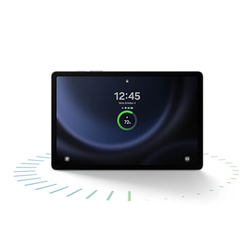 Samsung Galaxy Tab S9 FE Wi-Fi 10.9” 256GB Android Tablet, IP68 Water- and Dust-Resistant, Long Battery Life, Powerful Processor, S Pen, 8MP Camera, Lightweight Design, US Version, 2023, Gray