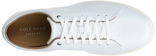 Cole Haan Men's Grand Crosscourt II Sneaker, White Leather, 11