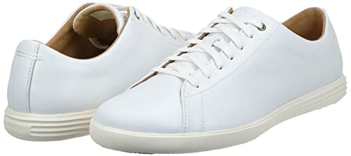 Cole Haan Men's Grand Crosscourt II Sneaker, White Leather, 11