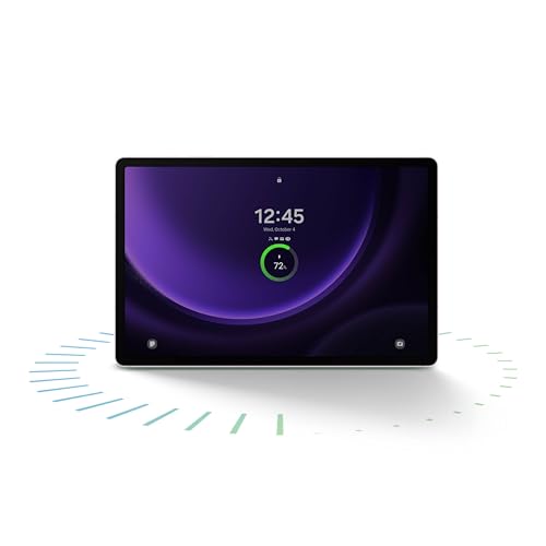 Samsung Galaxy Tab S9 FE+ 12.4” 128GB Android Tablet, IP68 Water- and Dust-Resistant, Long Battery Life, Powerful Processor, S Pen, 8MP Camera, Lightweight Design, US Version, 2023, Lavender