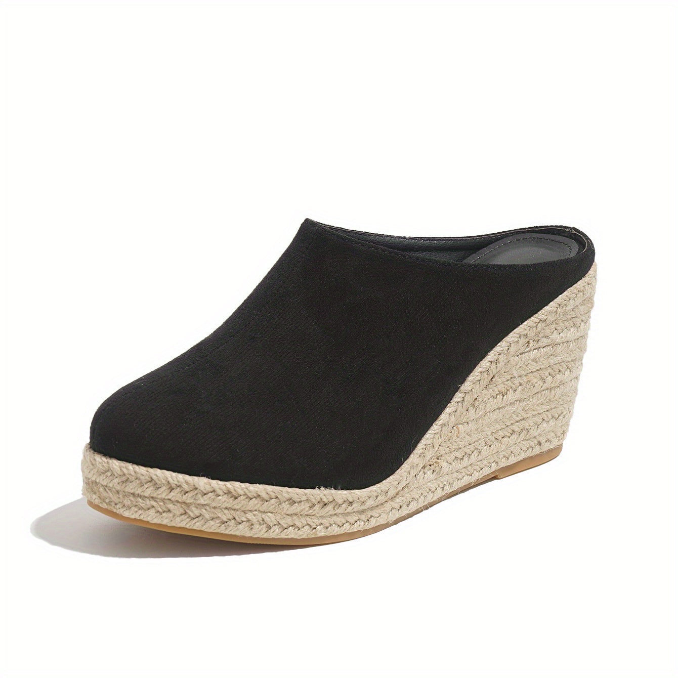 Chic Espadrille Wedge Sandals for Women - Comfortable Closed Toe Design, Easy Slip-On Access, Ideal for Casual Summer Wear & Stylish Outfits