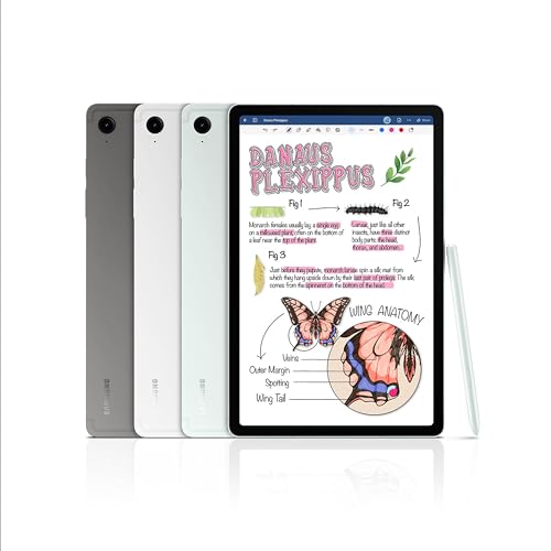 Samsung Galaxy Tab S9 FE Wi-Fi 10.9” 256GB Android Tablet, IP68 Water- and Dust-Resistant, Long Battery Life, Powerful Processor, S Pen, 8MP Camera, Lightweight Design, US Version, 2023, Gray