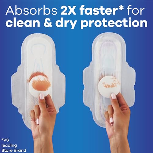 Always Ultra Thin Long Super Pads with Flexi-Wings, Unscented - Size 2, 92 ct.