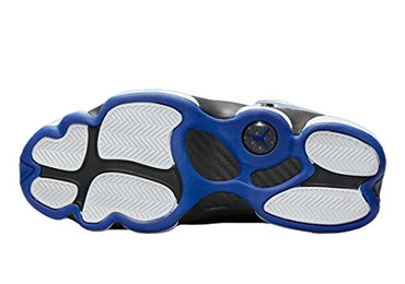 Nike Jordan Men's 6 Rings Basketball Shoes 322992-012 White Game Royal Black, 9.5