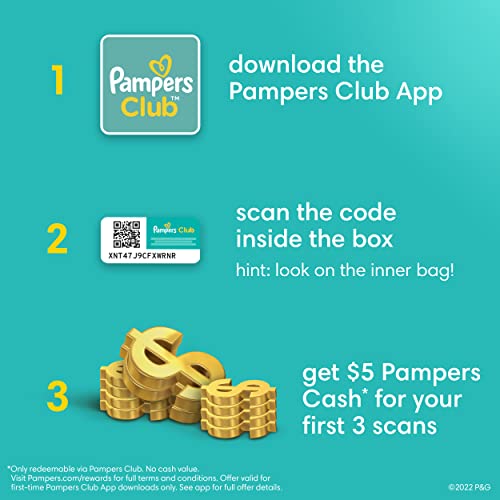 Pampers Swaddlers Diapers - Size 4, 66 Count, Ultra Soft Disposable Baby Diapers