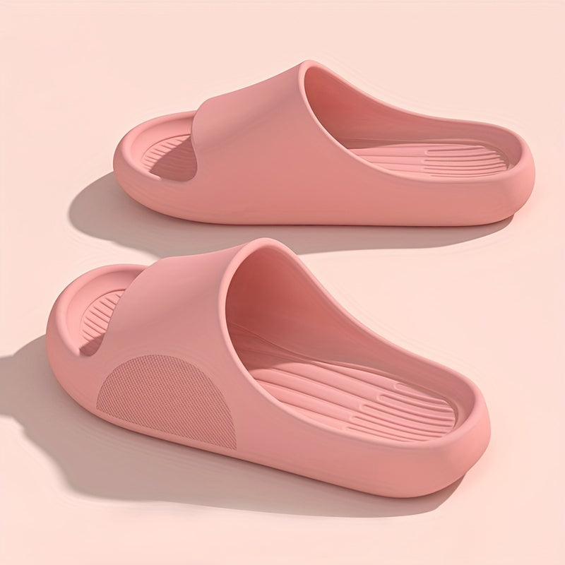 Mens Oversized Slippers - Ultra-Comfort Pillow Sole, Quik-Dry Eva, Odor-Eliminating - Versatile Beach to Home, Non-Slip Sandals