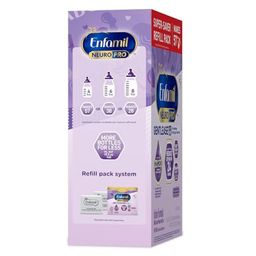 Enfamil NeuroPro Gentlease Baby Formula, Brain Building DHA, HuMO6 Immune Blend, Designed to Reduce Fussiness, Crying, Gas & Spit-up in 24 Hrs, Infant Formula Powder, Baby Milk, 35.2 Oz