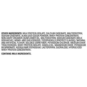 Muscle Milk Pro Series Protein Powder Supplement,Knockout Chocolate,2 Pound,11 Servings,50g Protein,3g Sugar,20 Vitamins & Minerals,NSF Certified for Sport,Workout Recovery,Packaging May Vary