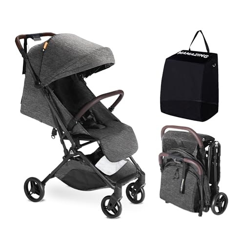 MAMAZING Lightweight Baby Stroller Ultra Compact Airplane Friendly Mega Mart Center