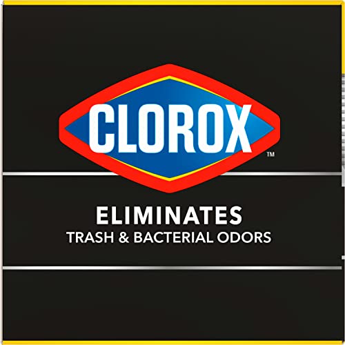 Glad Trash Bags, Large Drawstring Garbage Bags ForceFlex with Clorox, 30 Gallon, Mountain Air, 25 Count