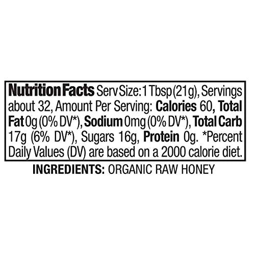 Kirkland Signature Raw Organic Honey Bear 24 oz, 3 count