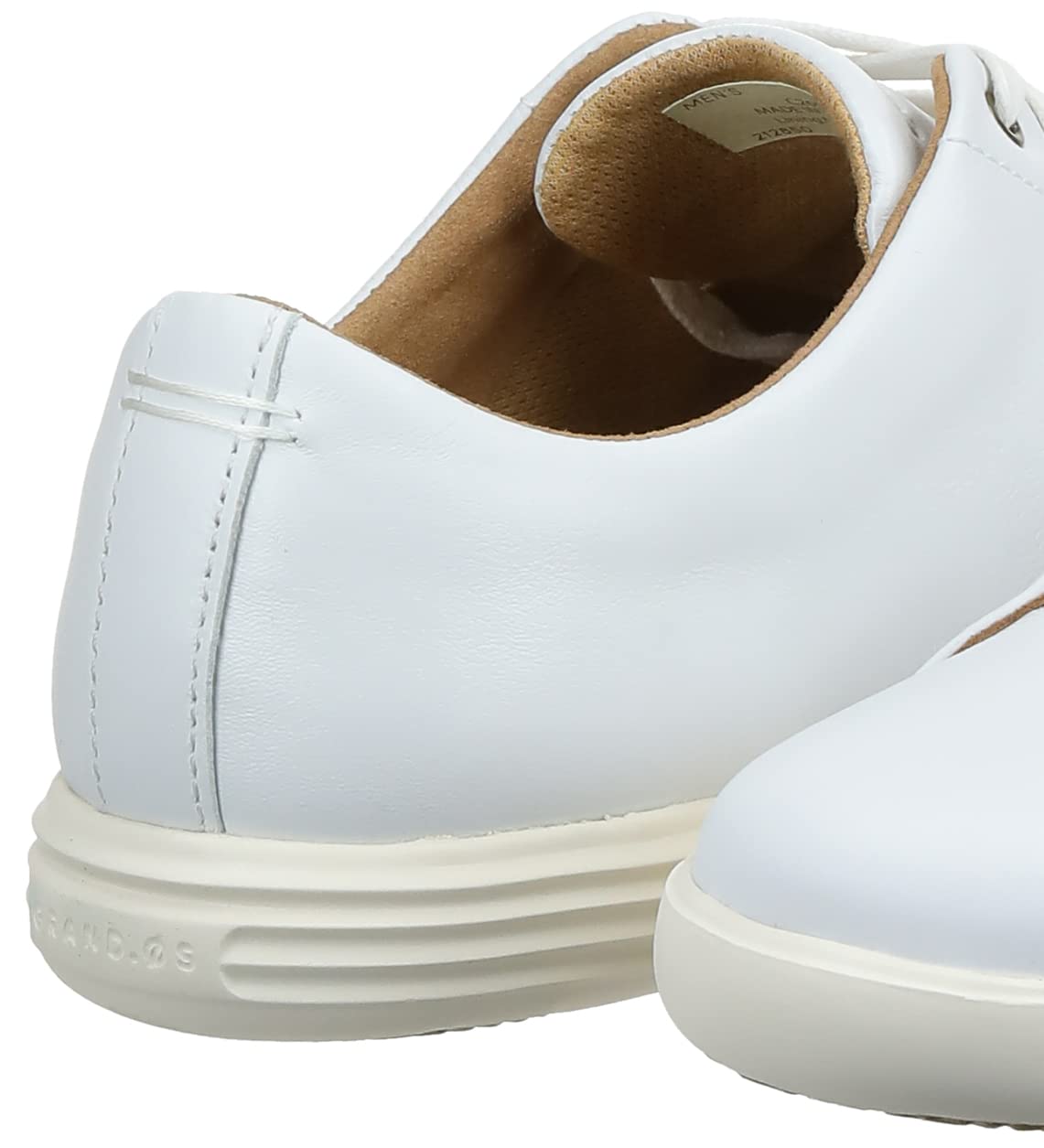 Cole Haan Men's Grand Crosscourt II Sneaker, White Leather, 11