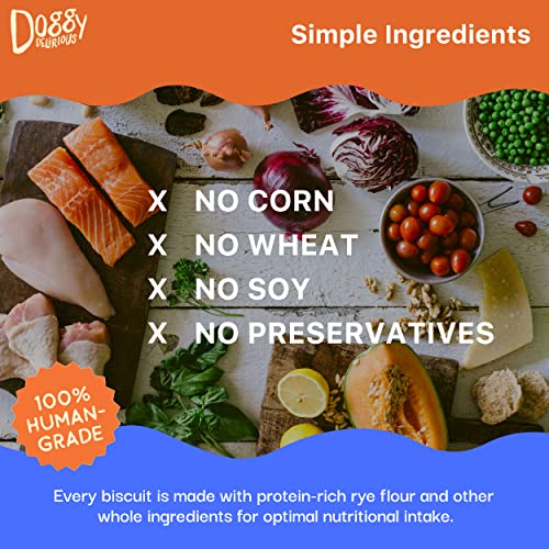 Doggy Delirious Peanut Butter Banana-Licious Flavor Dog Treats, 5 lbs