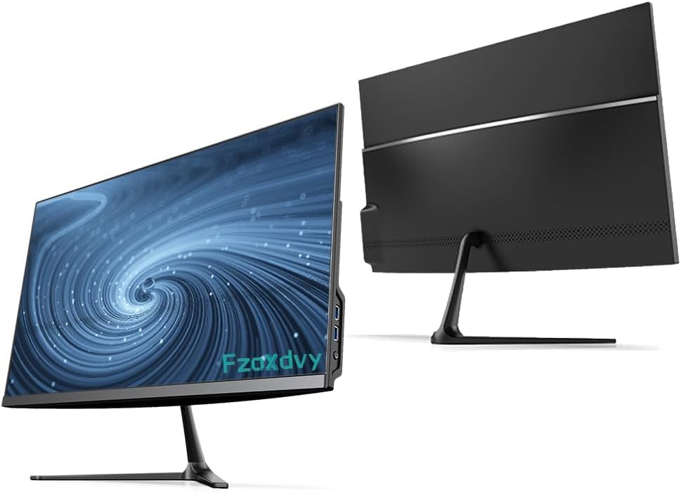 Fzoxdvy XPS 24" FHD All-in-one PC Desktop Computer, Intel Qaud Core i7-11850H up to 4.8GHz, 32GB DDR4 RAM, 512GB SSD, HDMI, VGA, Mouse&Keyboard, Black, Windows 11 Pro