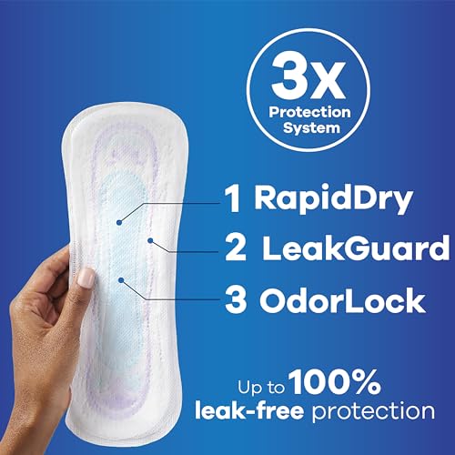 Always Ultra Thin Long Super Pads with Flexi-Wings, Unscented - Size 2, 92 ct.