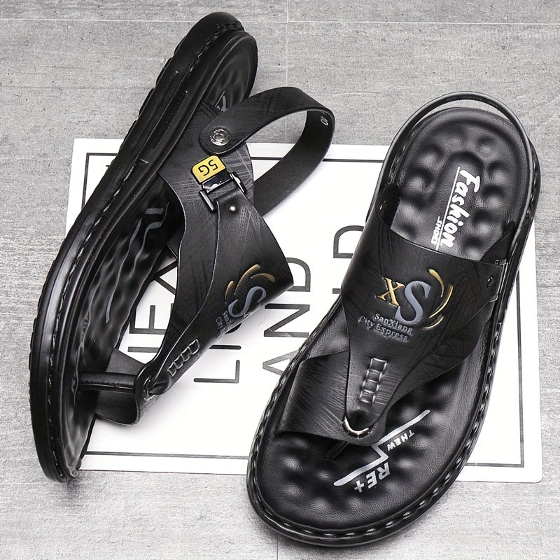 Men's Bunion Corrector Flip Flops, Quick-Drying Comfy Thong Sandals For Indoor Outdoor, Summer