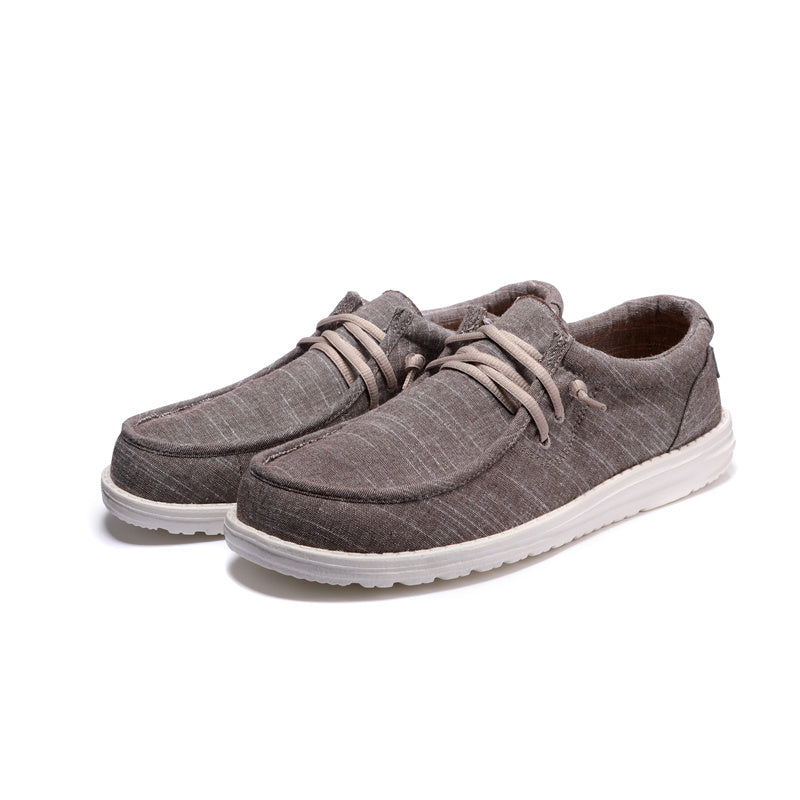 Mens Denim Loafers - Ultra-Breathable, Super Casual Slip-On Shoes for Walking, Comfortable Sneakers for Daily Wear and Outdoor Activities