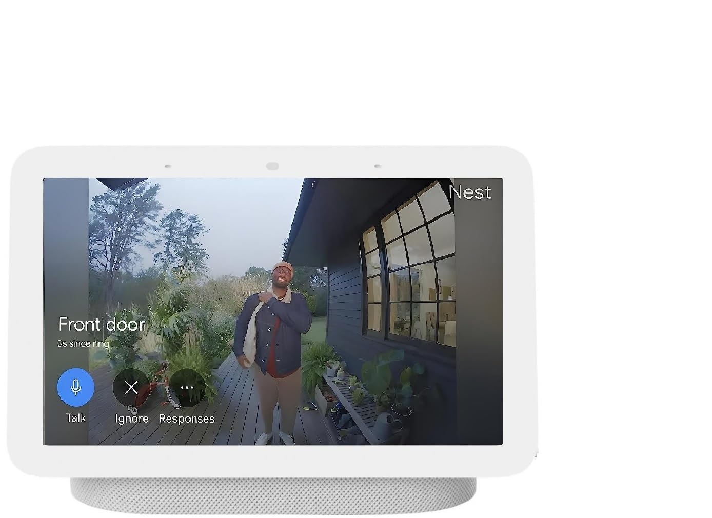 Google Nest Hub 7” Smart Display with Google Assistant (2nd Gen) - Chalk