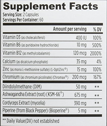 Weider Prime Testosterone Supplement for Men, Healthy , Support to Help Boost Strength and Build Lean Muscle, 120 Capsules