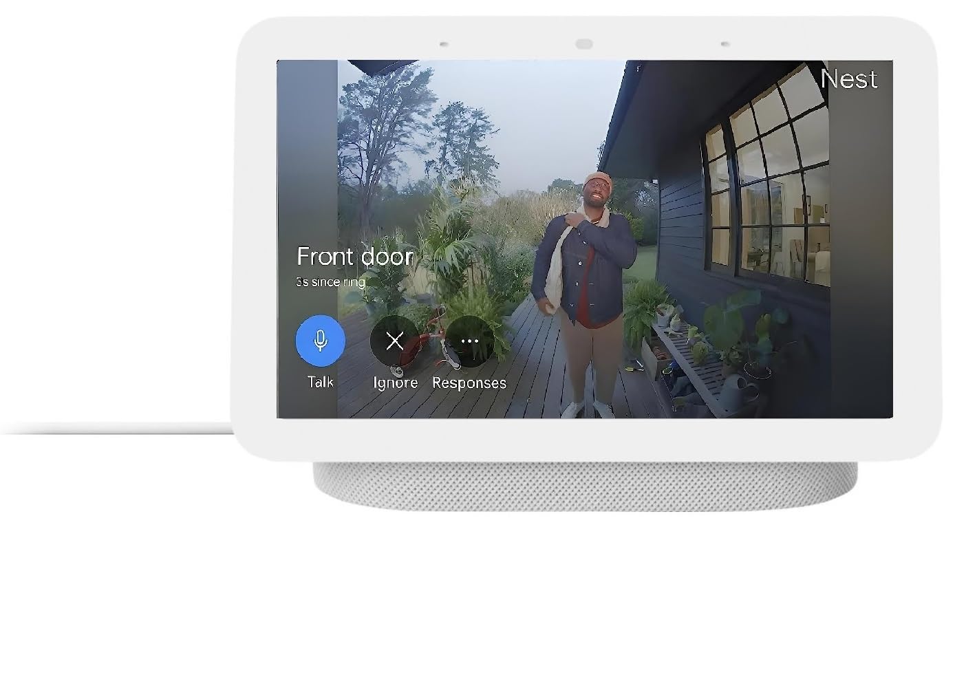 Google Nest Hub 7” Smart Display with Google Assistant (2nd Gen) - Chalk