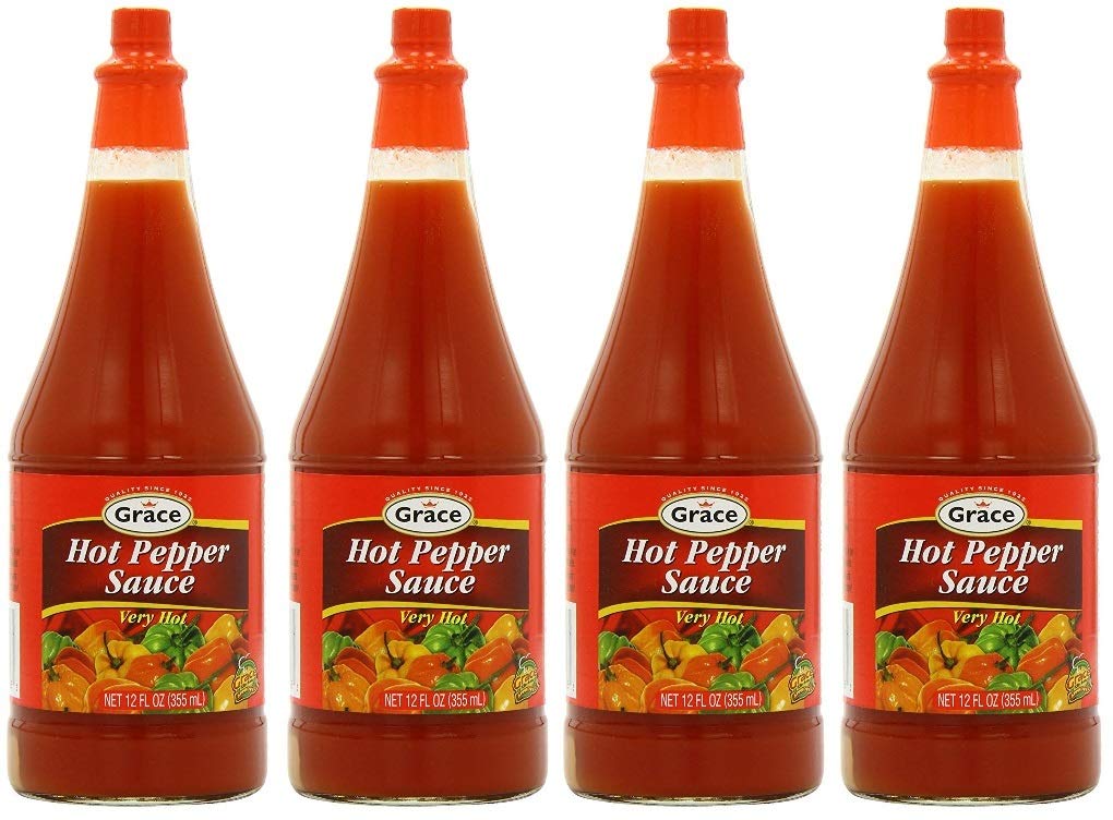 Grace Hot Pepper Sauce 3oz - Hot Sauce Bottle - Jamaican