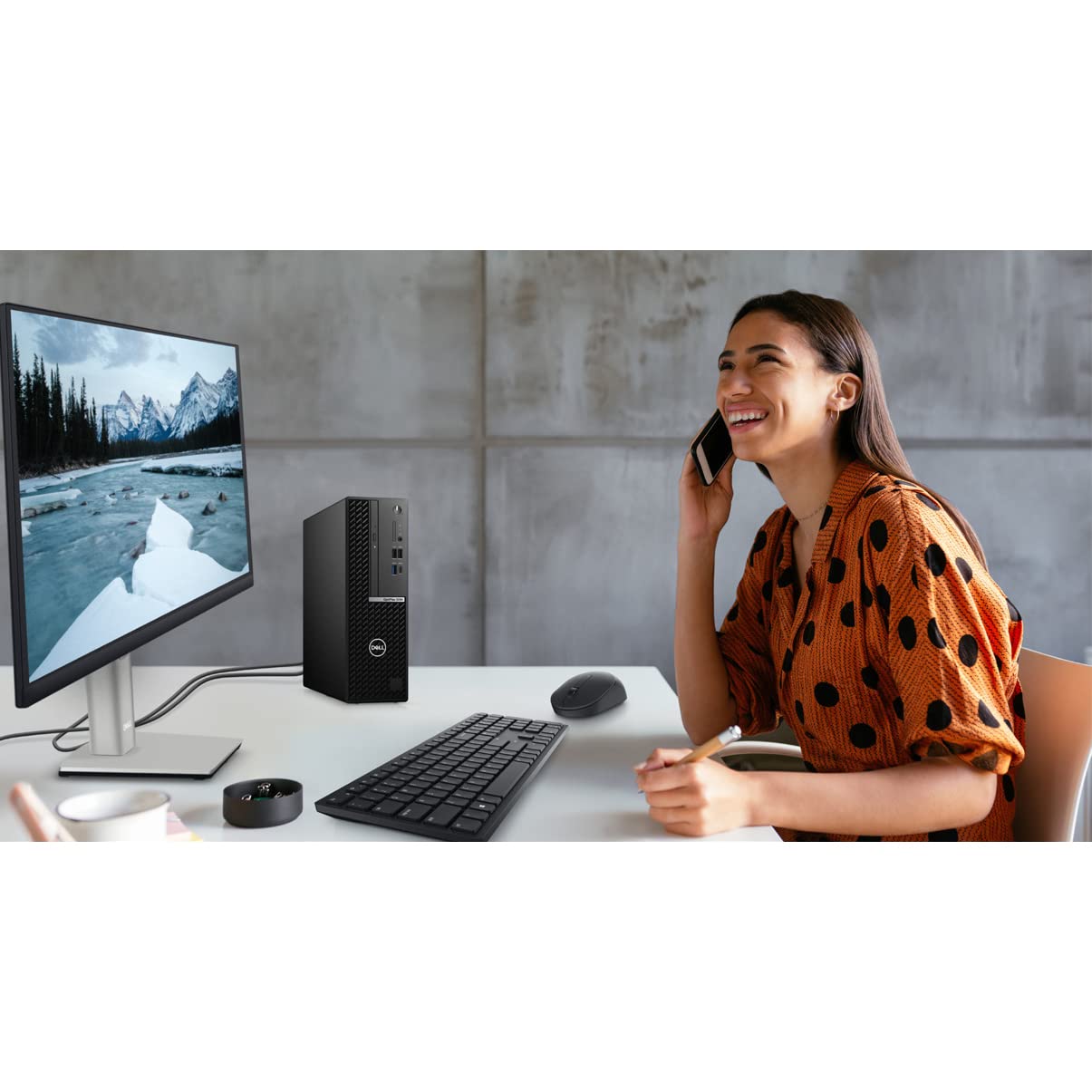 Dell OptiPlex 3000 Desktop Computer - Intel Core i5 12th Gen i5-12500 Hexa-core (6 Core) 3 GHz - 16 GB RAM DDR4 SDRAM - 512 GB M.2 PCI Express NVMe 3.0 x4 SSD - Small Form Factor - Black