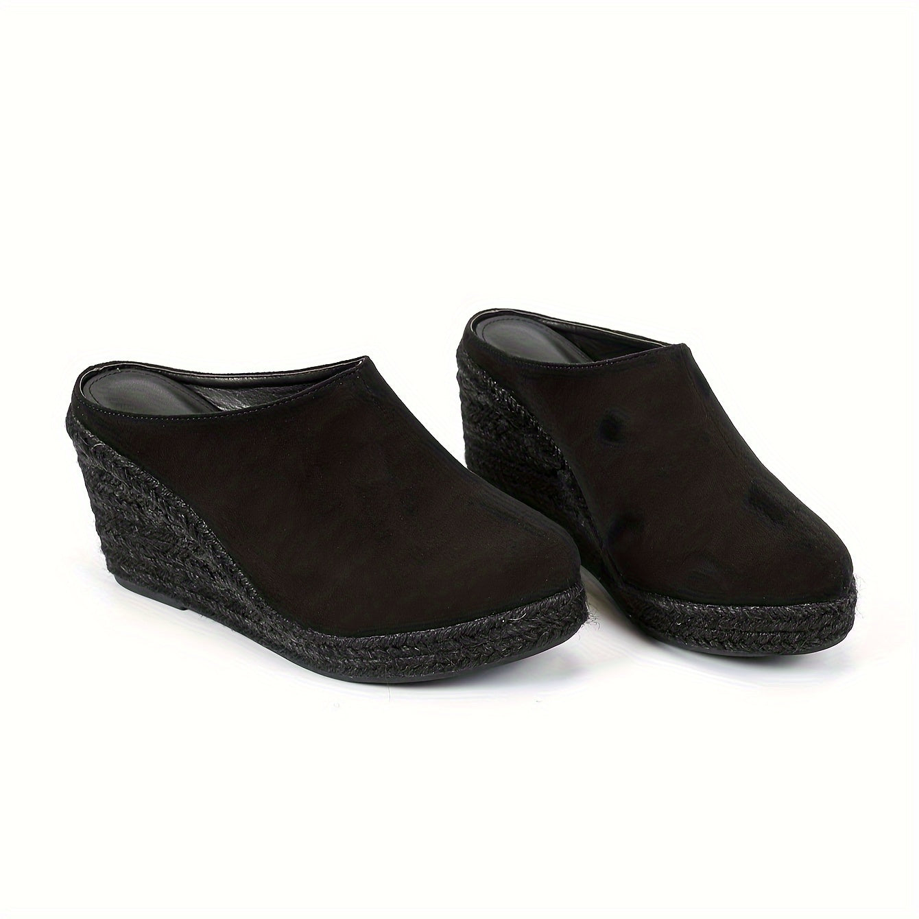 Chic Espadrille Wedge Sandals for Women - Comfortable Closed Toe Design, Easy Slip-On Access, Ideal for Casual Summer Wear & Stylish Outfits