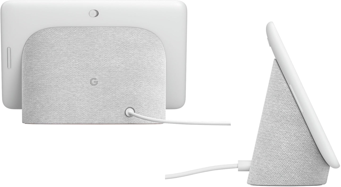 Google Nest Hub (1st Gen) 7-inch Display, 1st Generation (Renewed) (Chalk), GA00516X-GA00515X