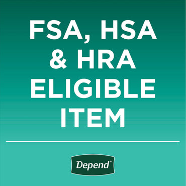 Depend Fresh Protection Adult Incontinence Underwear for Men (Formerly Depend Fit-Flex), Disposable, Maximum, Large, Grey, 72 Count (2 Packs of 36), Packaging May Vary