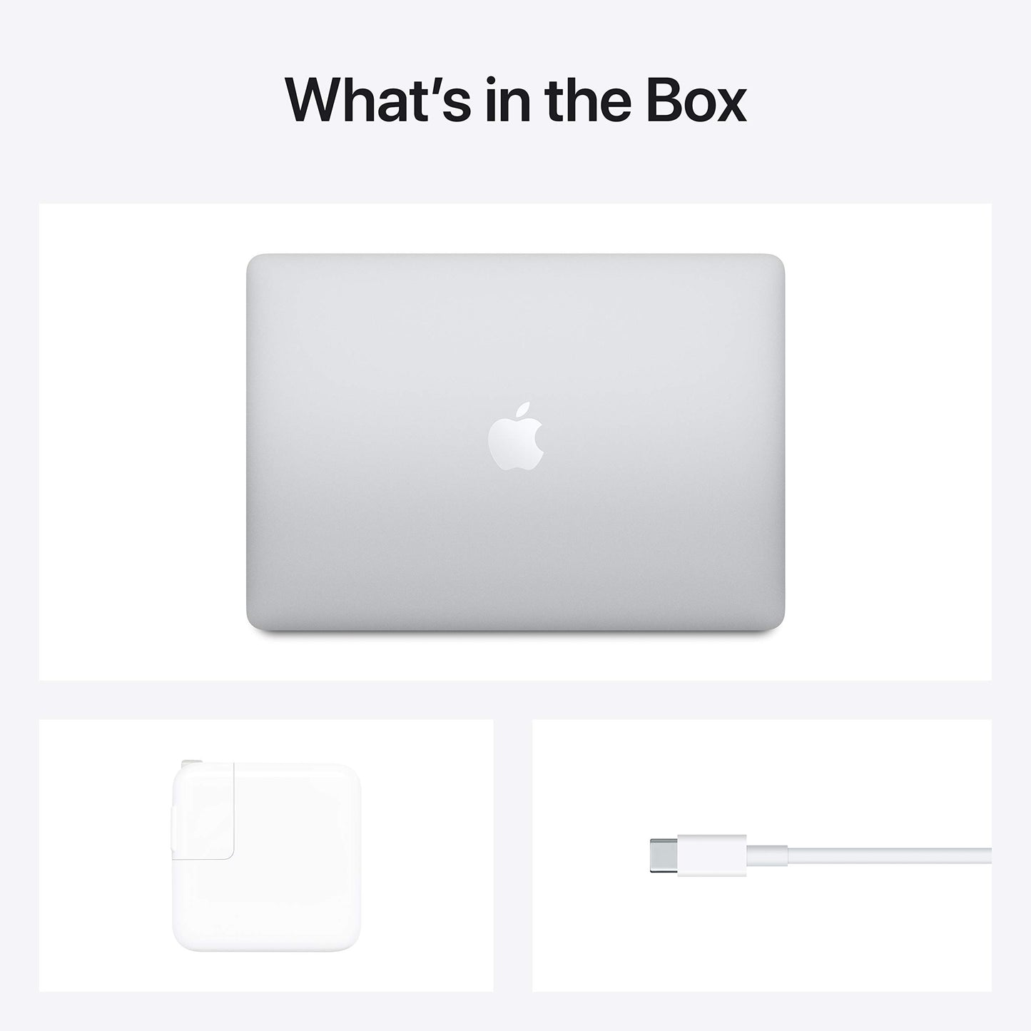 Apple 2020 MacBook Air Laptop M1 Chip, 13” Retina Display, 8GB RAM, 256GB SSD Storage, Backlit Keyboard, FaceTime HD Camera, Touch ID. Works with iPhone/iPad; Silver