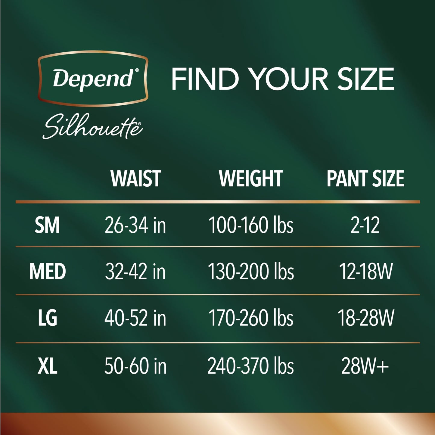 Depend Silhouette Adult Incontinence & Postpartum Bladder Leak Underwear for Women, Maximum Absorbency, Large, Pink, 52 Count, Packaging May Vary