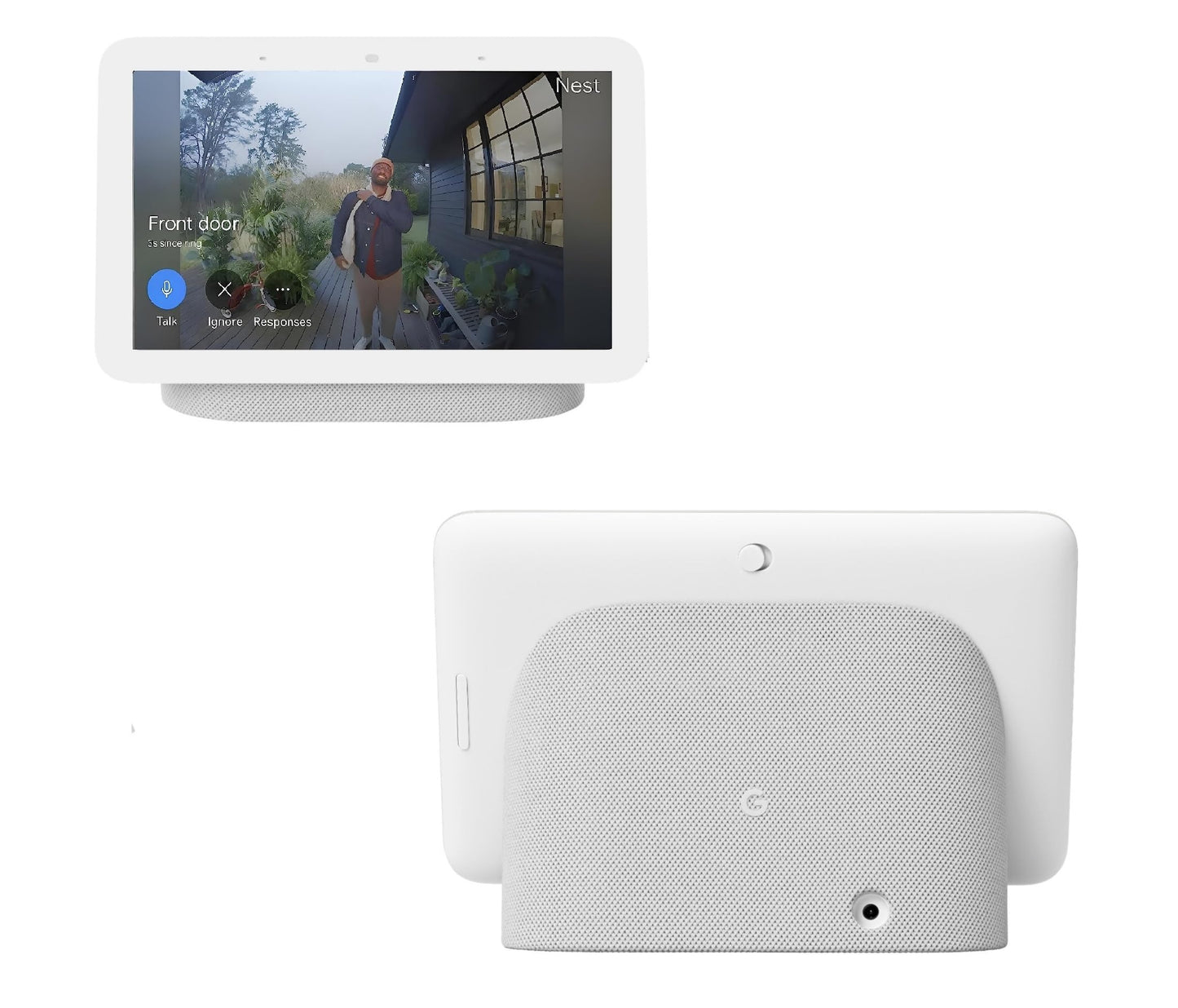 Google Nest Hub 7” Smart Display with Google Assistant (2nd Gen) - Chalk