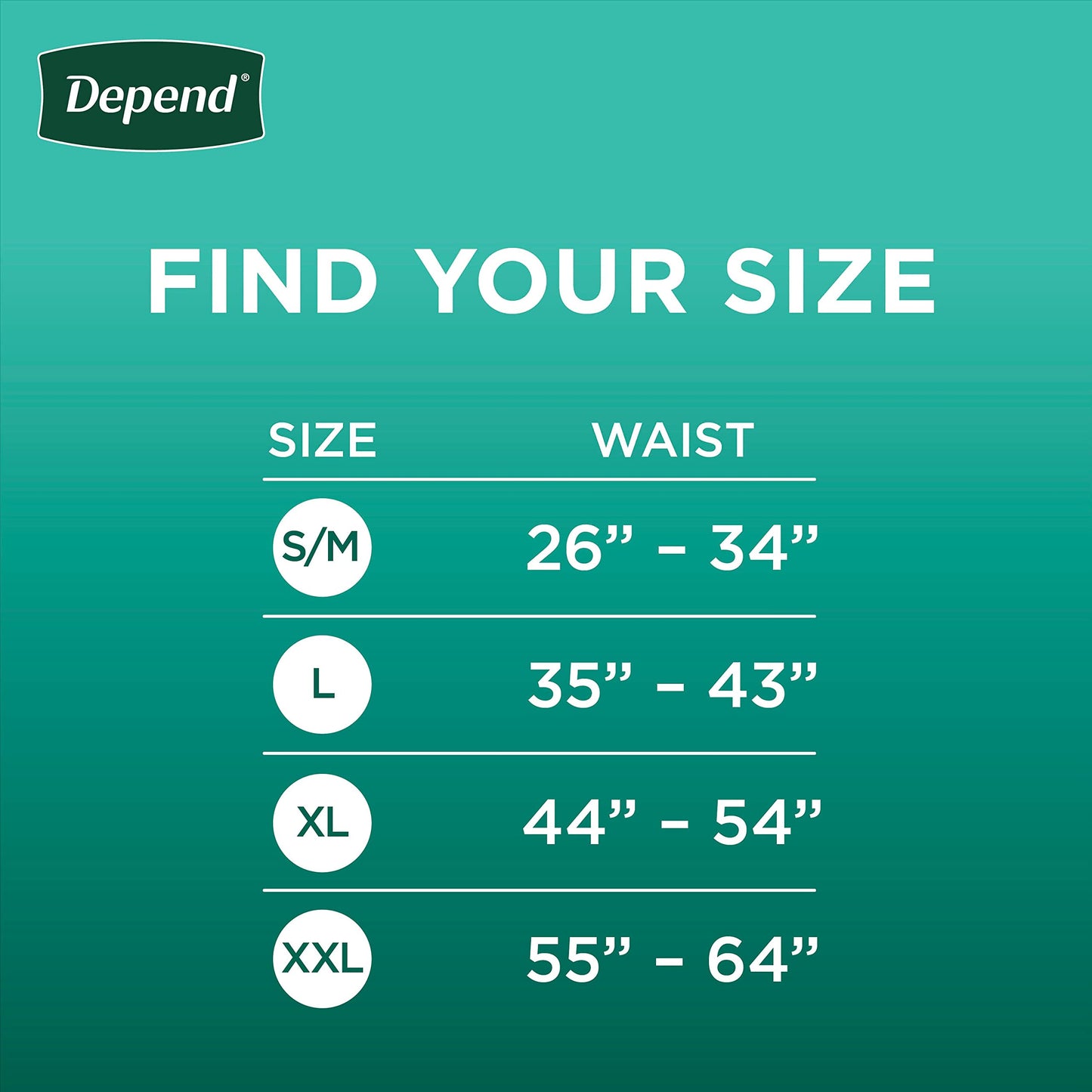 Depend Fresh Protection Adult Incontinence Underwear for Men (Formerly Depend Fit-Flex), Disposable, Maximum, Large, Grey, 28 Count, Packaging May Vary