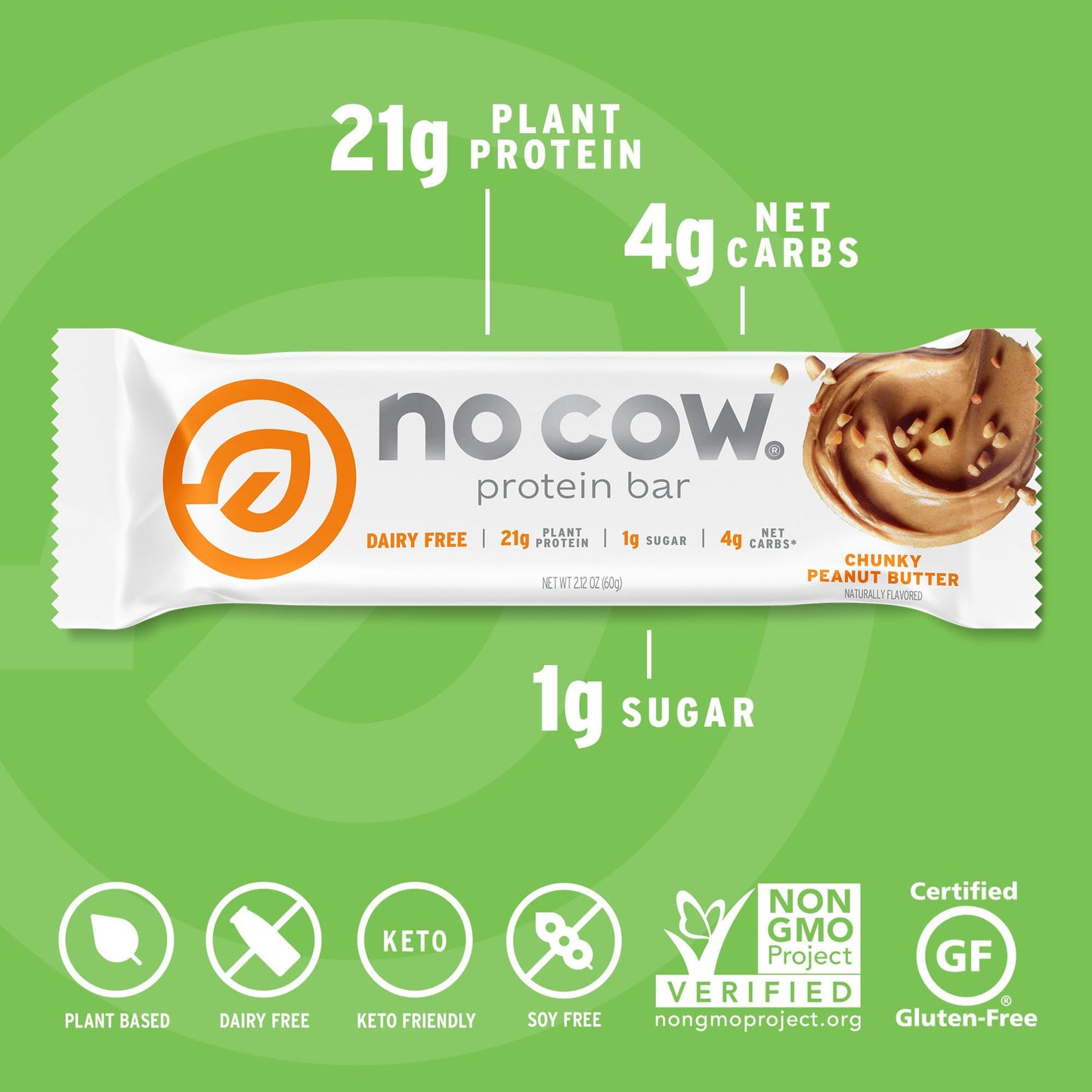 No Cow Protein Bar Brand Sampler, 20g Plus Plant Based Vegan, Keto Friendly, Low Sugar, Low Carb, Low Calorie, Gluten Free, Naturally Sweetened, Dairy Free, Non GMO, Kosher, 12 Pack