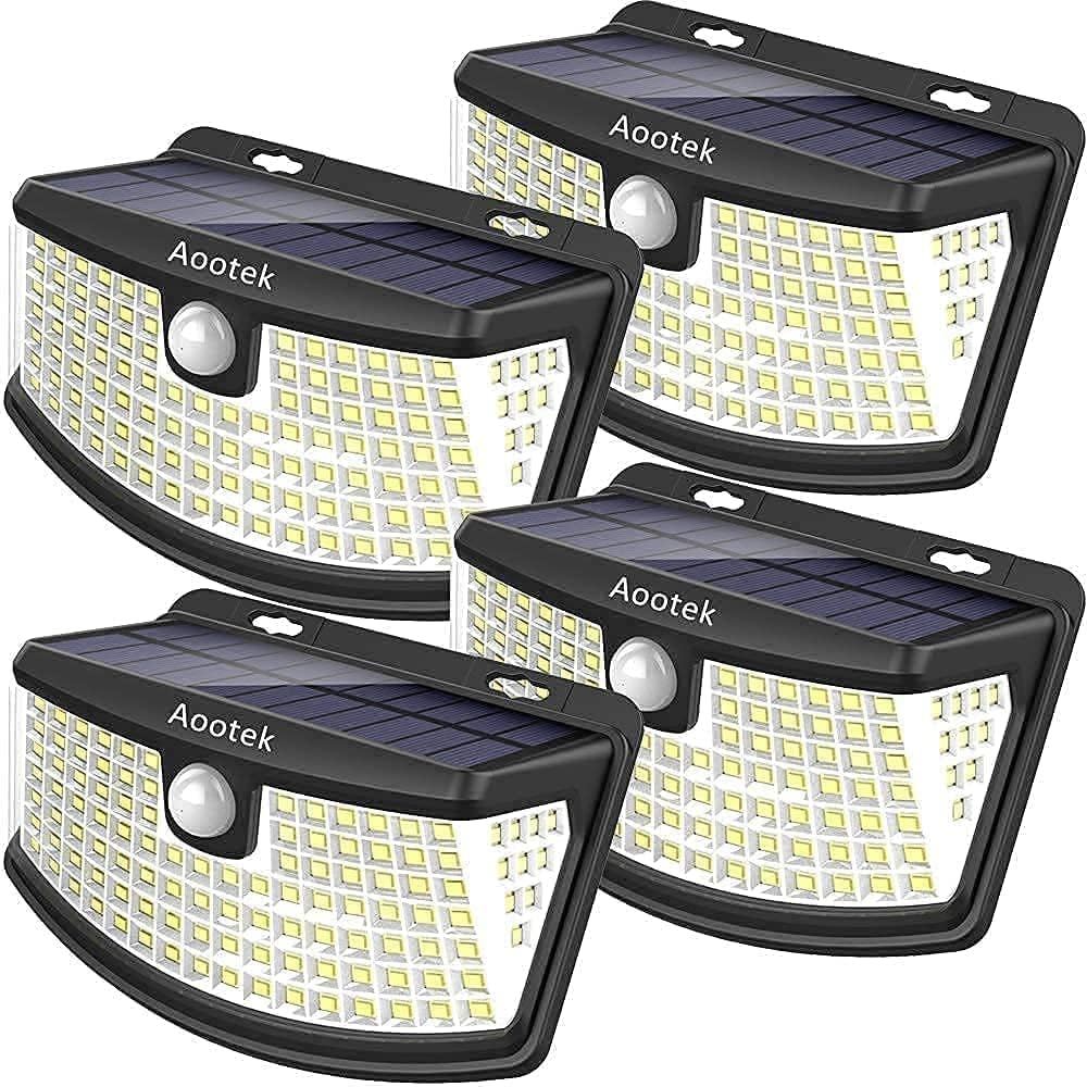 Solar purchases Motion Sensor Spotlights 4pack