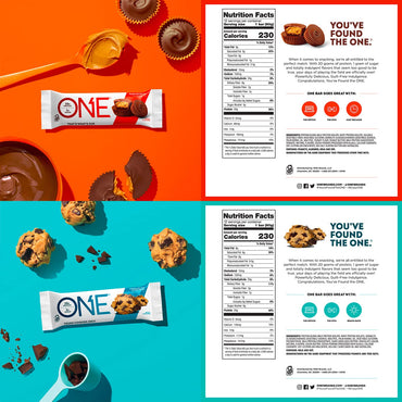 ONE Protein Bars, Chocolate Lovers Variety Pack, Gluten Free Protein Bars with 12g Protein and only 1g Sugar, Healthy and Guilt-Free Snacking for Any Occasion (12 Count)
