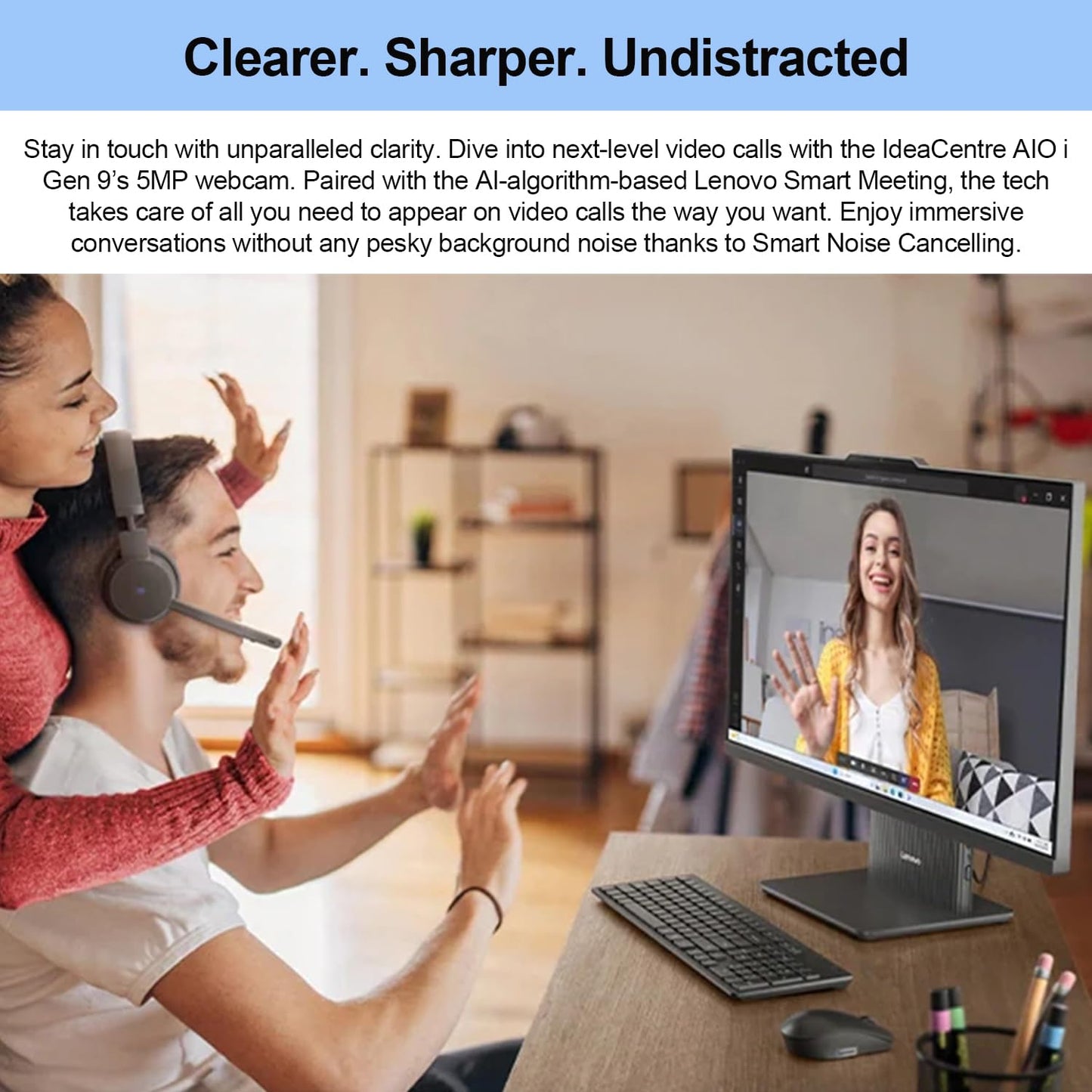 Lenovo 2024 IdeaCentre I Business All-in-One, 27" FHD Touchscreen 100Hz, Intel Core i5-13420H, 16GB DDR5 RAM, 512GB SSD, Wireless Charging Base, Wireless KB & Mouse, Wi-Fi 6, Windows 11 Pro, Grey