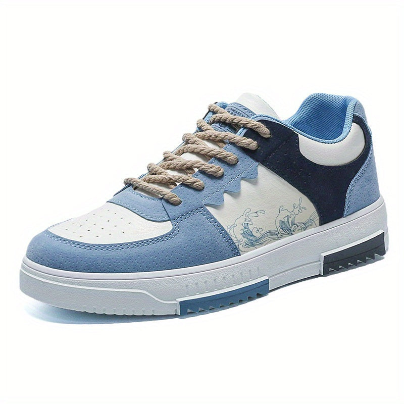 Men's Trendy Skate Shoes, Non-Slip Sneakers, Men's Footwear
