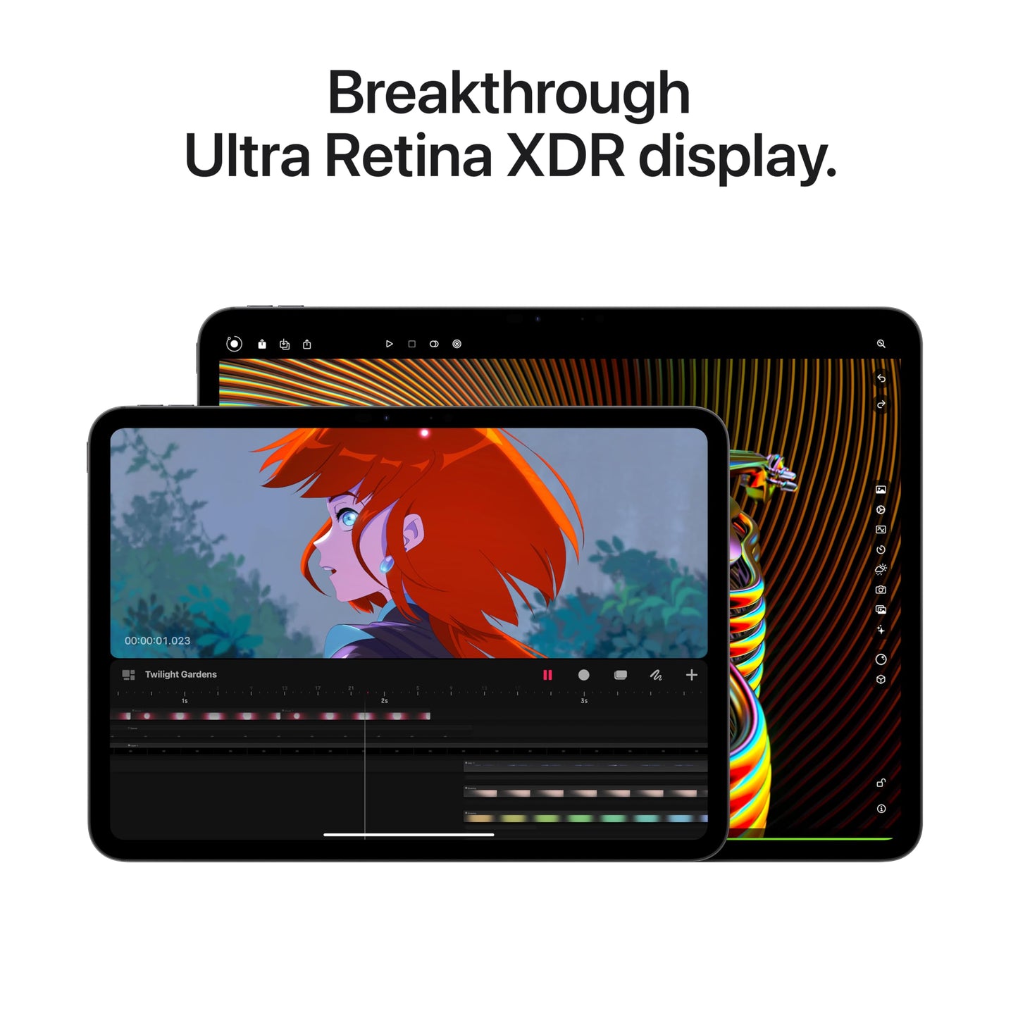Apple iPad Pro 13-Inch (M4): Ultra Retina XDR Display, 256GB, Landscape 12MP Front Camera/12MP Back Camera, LiDAR Scanner, Wi-Fi 6E, Face ID, All-Day Battery Life — Space Black