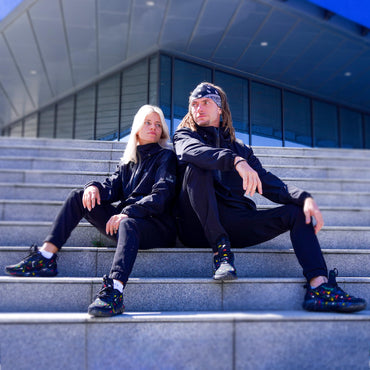 Soulsfeng Mens Running Shoes Lightweight Breathable Fashion Stylish Sports Workout Gym Tennis Walking Black Sneakers for Men Size 13 US