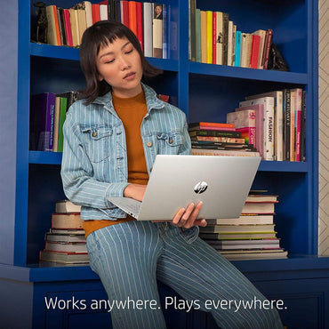 HP Elite 17.3" FHD Laptop for Small Business and College Students, 32GB RAM, 1.2TB SSD Storage(1TB PCIe & 250GB P500 External), AMD 6-Core Processor (Beats Intel Core i7-1065G7), Windows 11 Pro