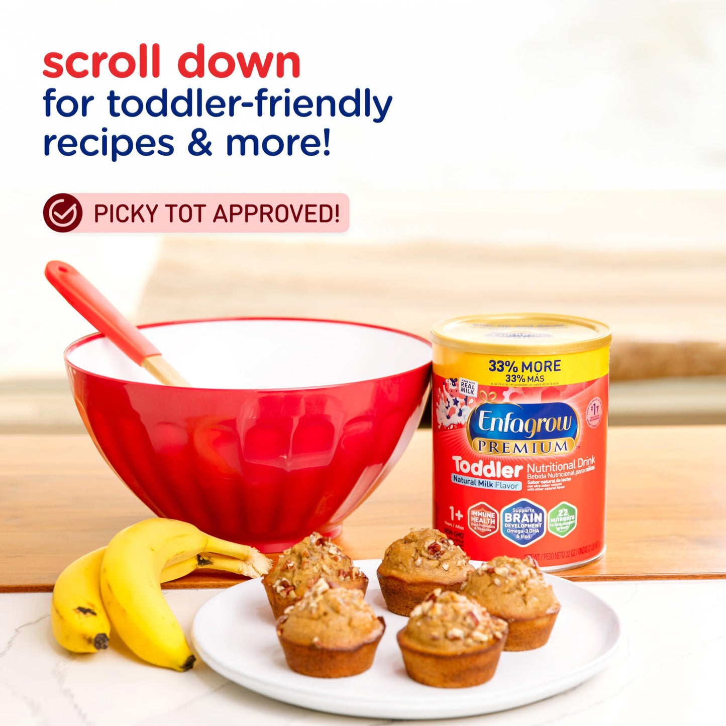 Enfagrow Premium Non-GMO Toddler Next Step Formula Stage 3 36.6 oz.