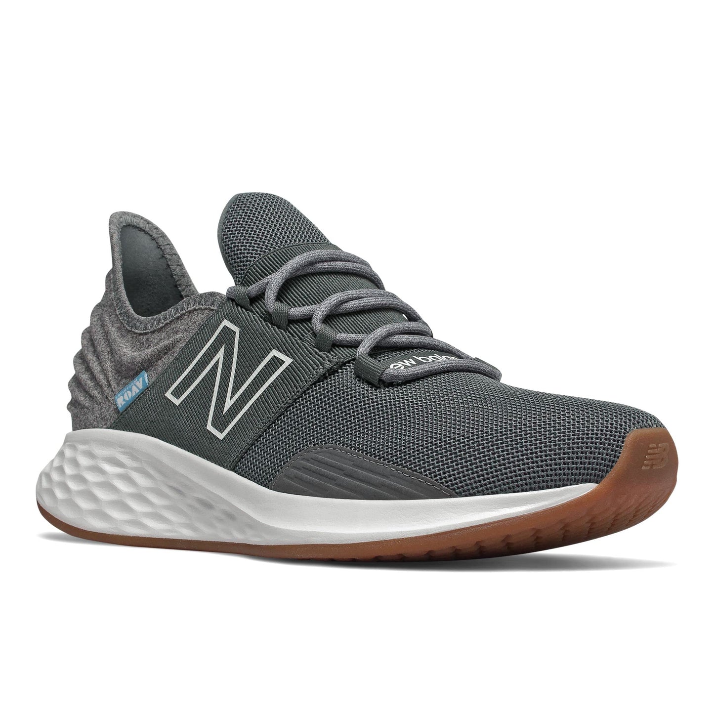 New Balance Men's Fresh Foam Roav V1 Sneaker, Lead/Light Aluminum, 10.5