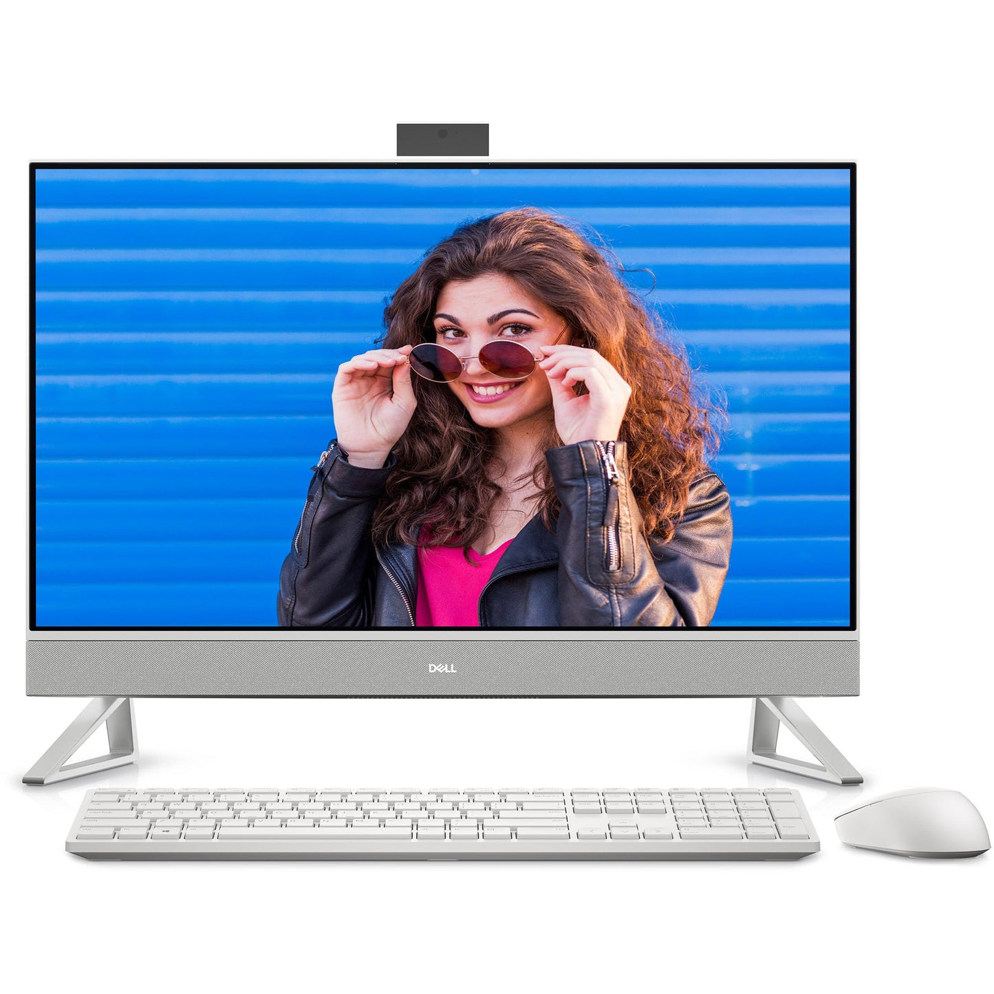 Dell Inspiron 7730 All in One Desktop - 27-inch FHD Touchscreen Display, Intel Core 7-150U, 32GB DDR4 RAM, 1TB SSD, NVIDIA GeForce MX570A 2GB GDDR6, Windows 11 Pro, Onsite & Migrate Service - White